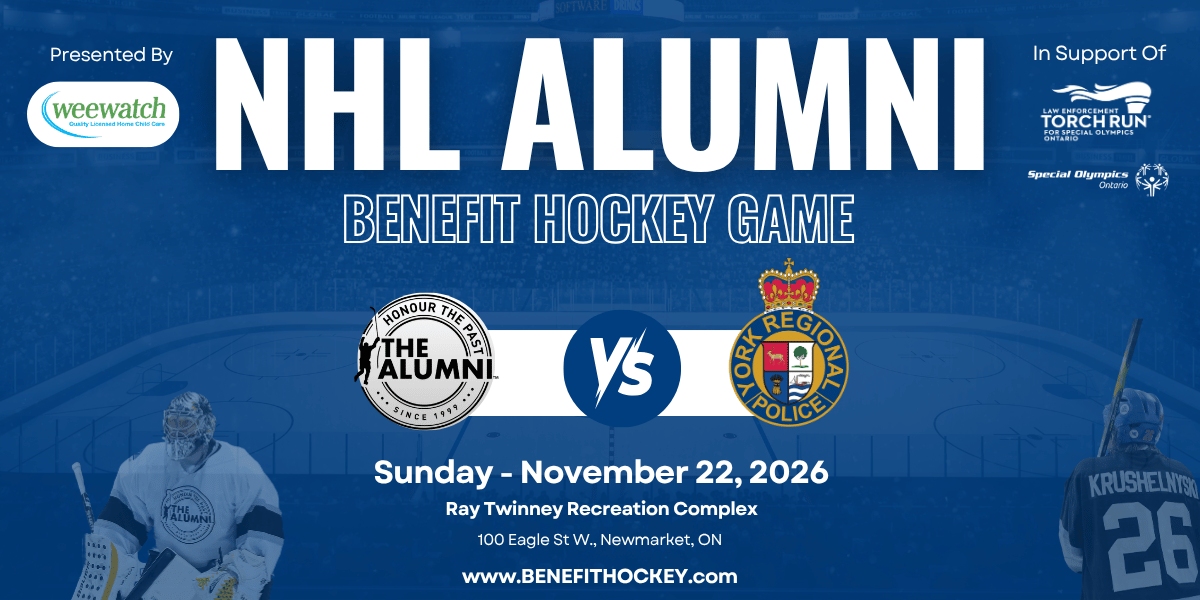 Newmarket NHL Alumni Benefit Hockey Game 2026