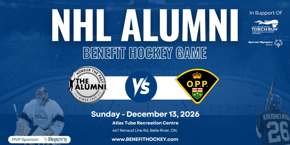 Belle River NHL Alumni Benefit Hockey Game 2026