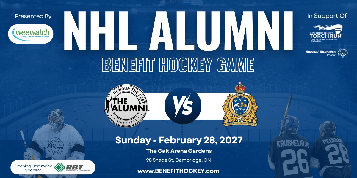 Cambridge NHL Alumni Benefit Hockey Game 2026