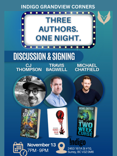 A Night of LitRPG - In Conversation with Travis Bagwell, Michael Chatfield, and CJ Thompson