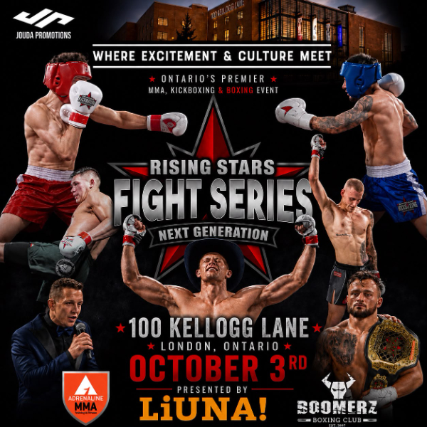 NEXT GENERATION RISING STARS FIGHT SERIES & JOUDA PROMOTIONS: MMA, KICKBOXING & BOXING