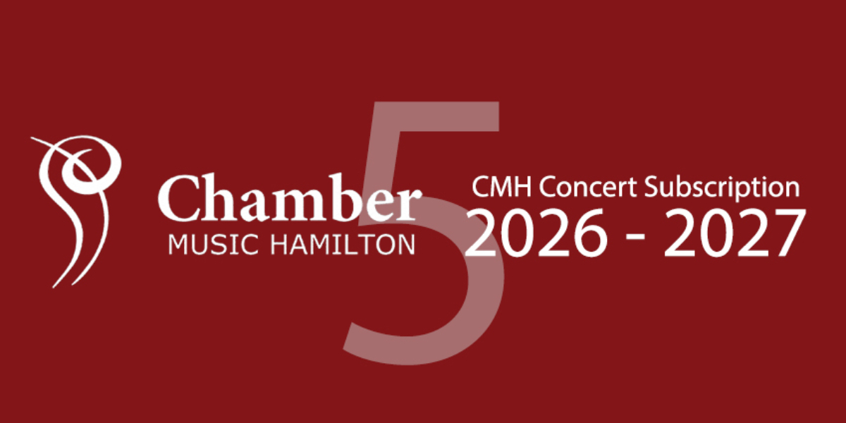 CMH 5 concert subscription 2026 - 2027