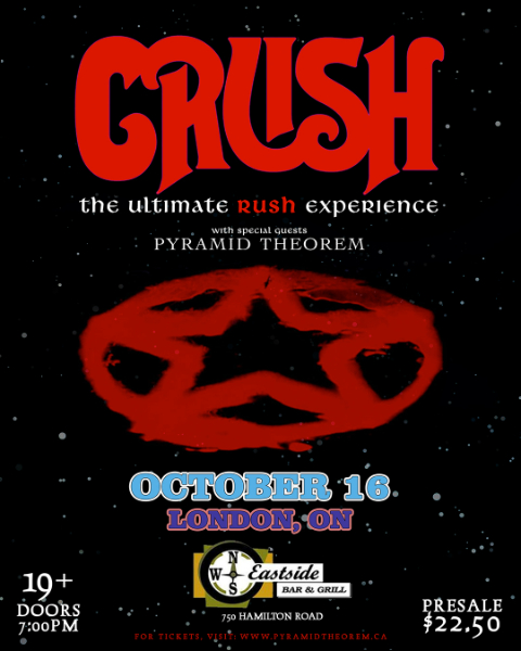 CRUSH: The Ultimate Rush Experience wsg/ PYRAMID THEOREM