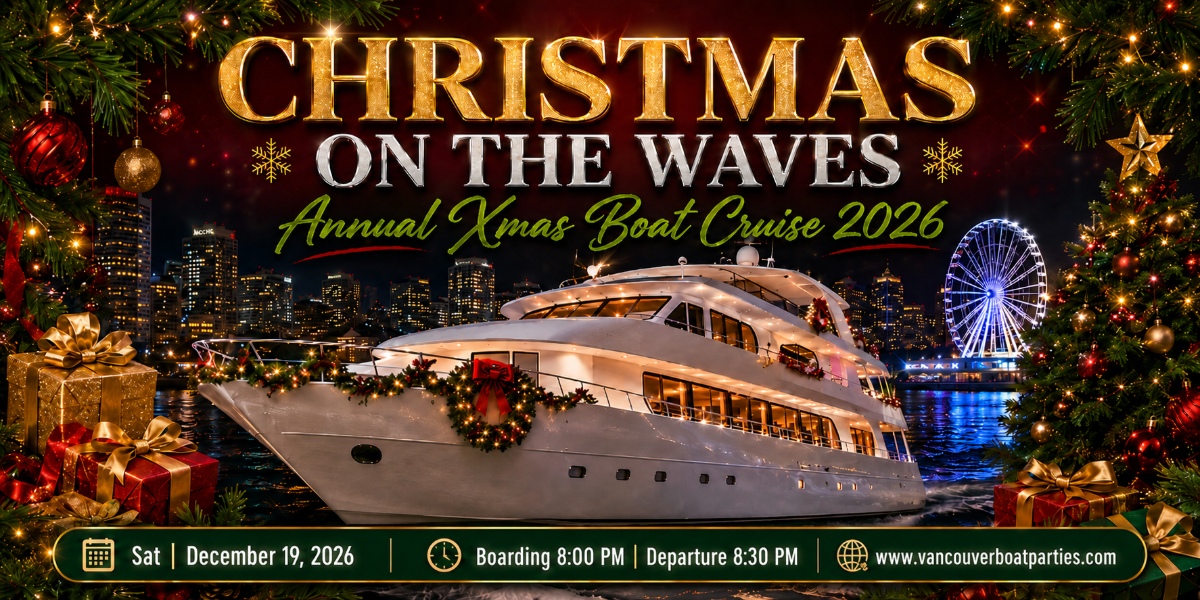 Christmas on the Waves | Annual Xmas Boat Cruise Vancouver 2026