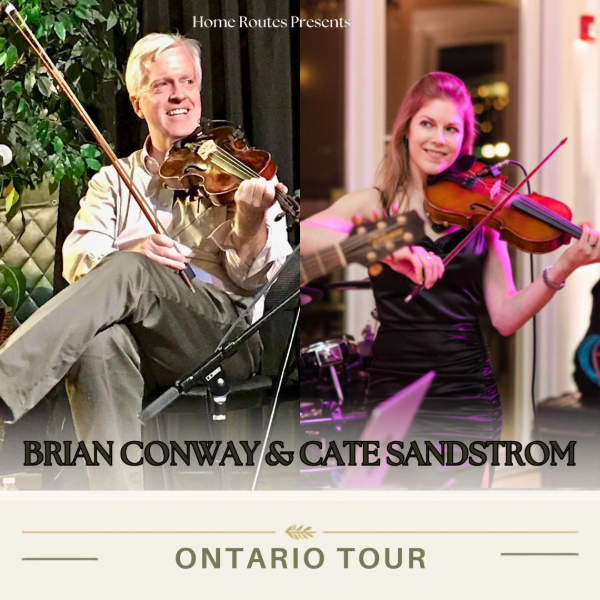 Brian Conway and Cate Sandstrom
