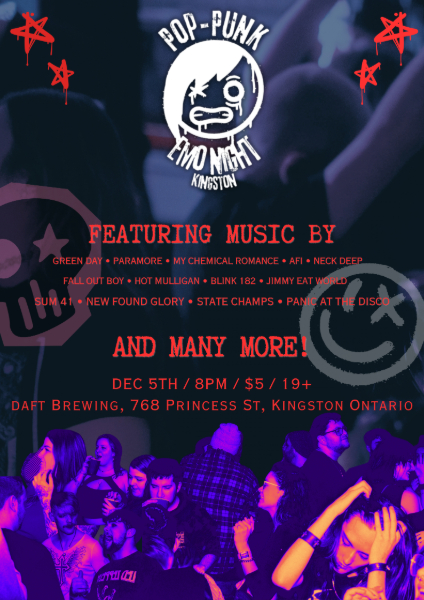 DEC 5TH: Pop Punk Emo Night @ Daft Brewing