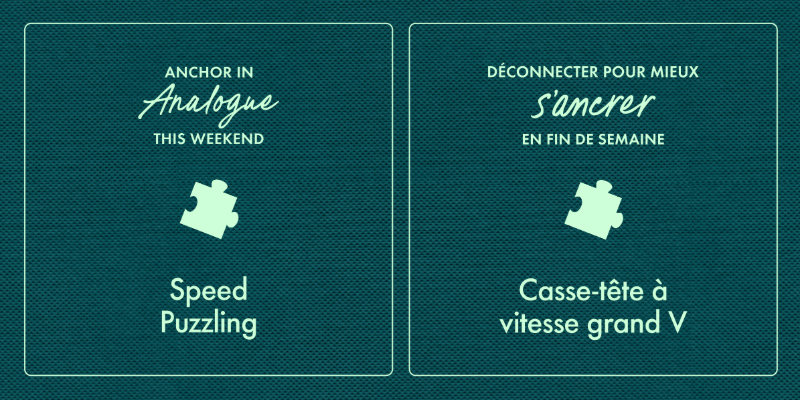 Indigo Presents: Speed Puzzling / e-tête à vitesse grand V - Get your tickets now!